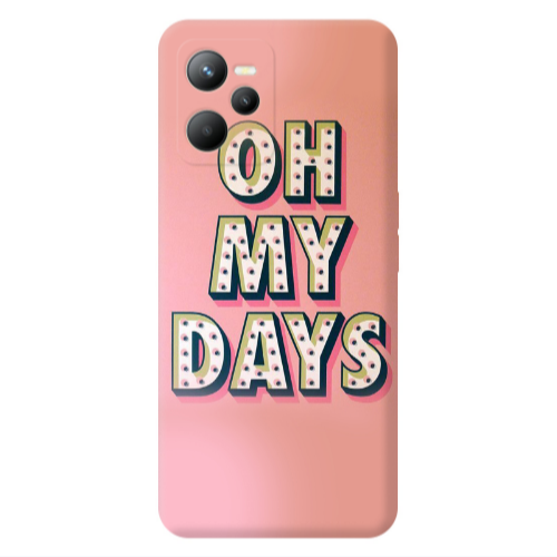 Realme C35 Oh my days Transparent Silicone TPU Θήκη