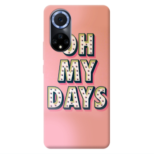 Huawei Nova 9 Oh my days Transparent Silicone TPU Θήκη
