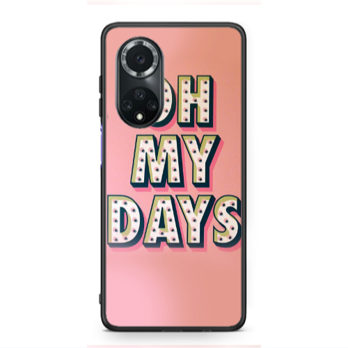 Huawei Nova 9 Oh my days Black Glossy Θήκη