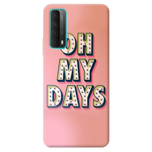Huawei P Smart 2021 Oh my days Transparent Silicone TPU Θήκη