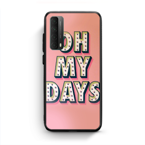 Huawei P Smart 2021 Oh my days Black Glossy Θήκη