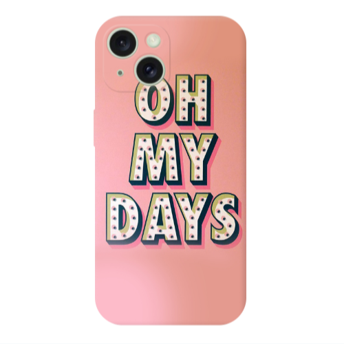 Apple iPhone 15 Oh my days Transparent Silicone TPU Θήκη