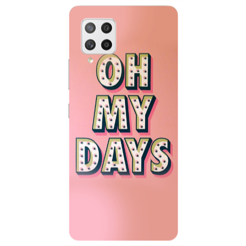 Samsung A42 5G Oh my days Transparent Silicone TPU Θήκη