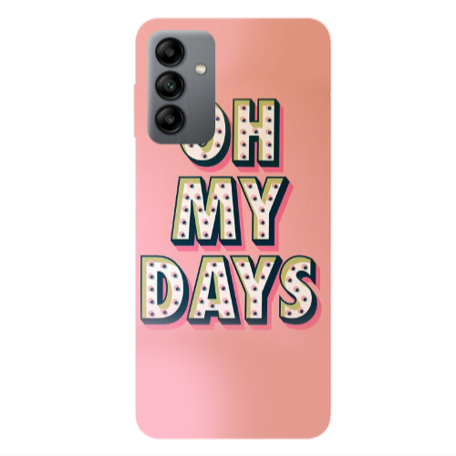 Samsung A13 5G Oh my days Transparent Silicone TPU Θήκη
