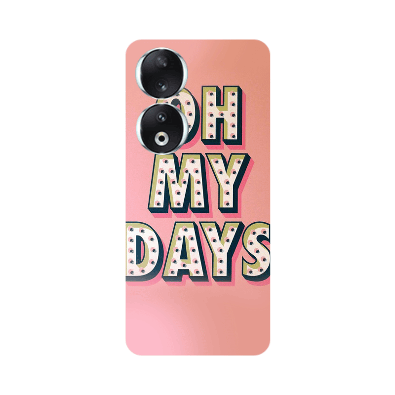 Honor 90 5G Oh my days Transparent Silicone TPU Θήκη