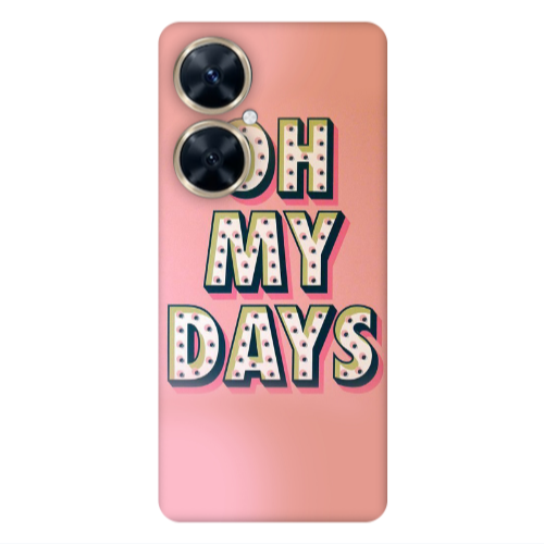 Huawei Nova 11i Oh my days Transparent Silicone TPU Θήκη