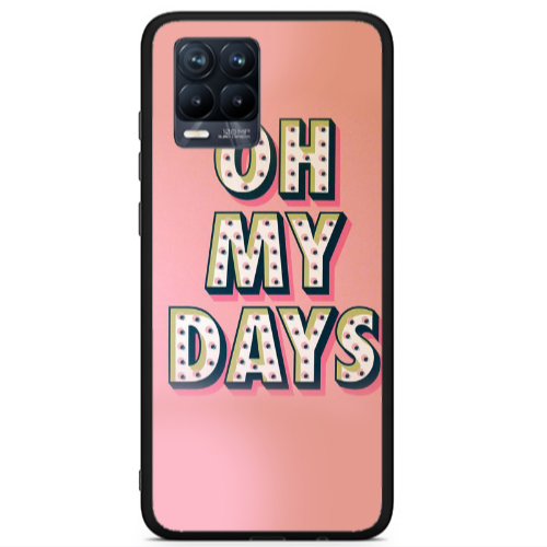 Realme 8 i Oh my days Black Glossy Θήκη