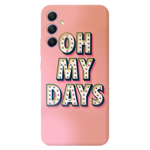 Samsung A25 Oh my days Transparent Silicone TPU Θήκη