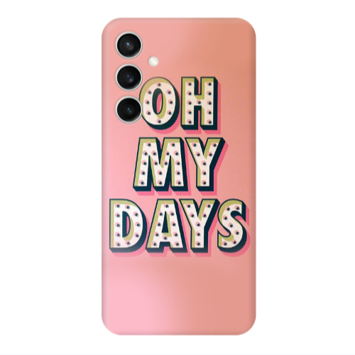 Samsung S24 FE Oh my days Transparent Silicone TPU Θήκη