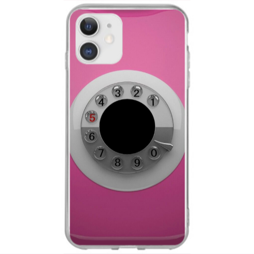 Apple iPhone 12 Old phone Transparent Silicone TPU Θήκη