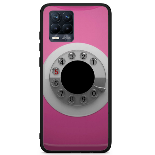 Realme 8 i Old phone Black Glossy Θήκη