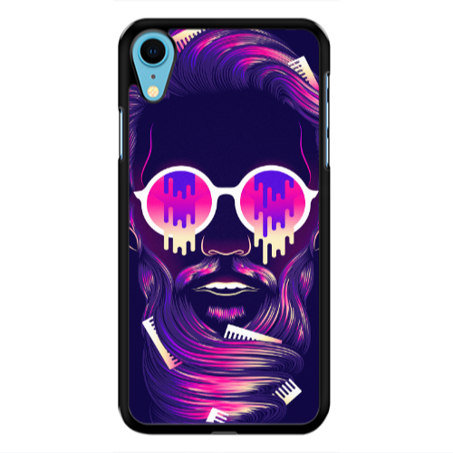 Apple iPhone Xr New style Black Glossy Θήκη