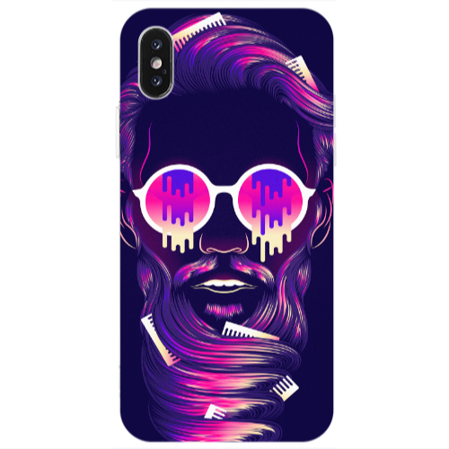 Apple iPhone Xs Max New style Transparent Silicone TPU Θήκη