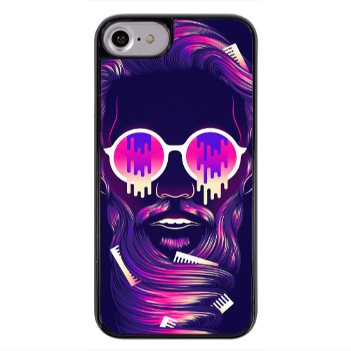 Apple iPhone 7 New style Black Glossy Θήκη