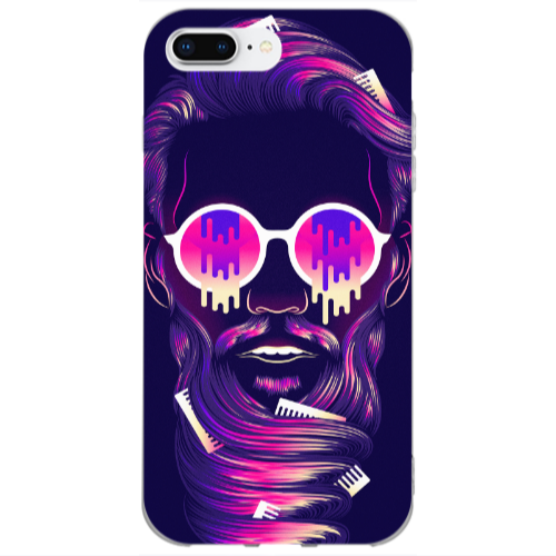 Apple iPhone 7 Plus New style Transparent Silicone TPU Θήκη