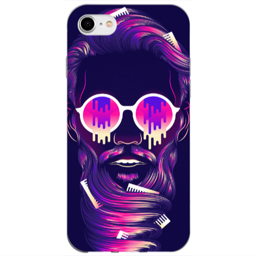 Apple iPhone SE 2020 New style Transparent Silicone TPU Θήκη
