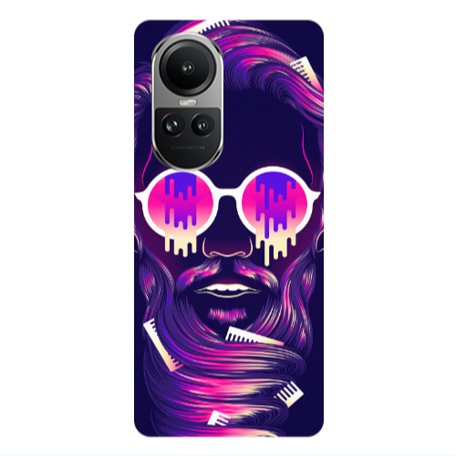 Oppo Reno10 5G New style Transparent Silicone TPU Θήκη