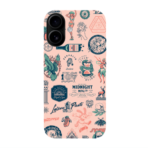 Apple Iphone 16 plus Midnight Transparent Silicone TPU Θήκη