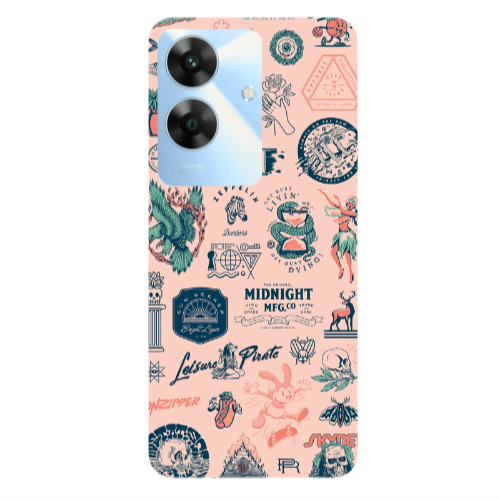 Realme Note 60 Midnight Transparent Silicone TPU Θήκη