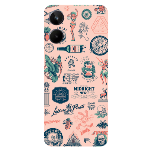 Realme 10 Midnight Transparent Silicone TPU Θήκη