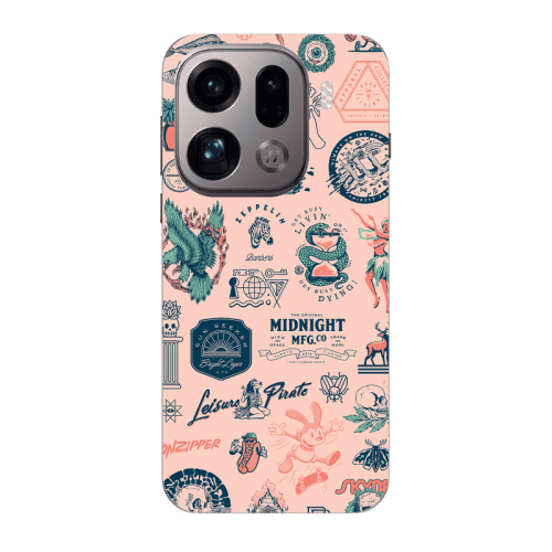 Oppo Find X9 Pro Midnight Transparent Silicone TPU Θήκη