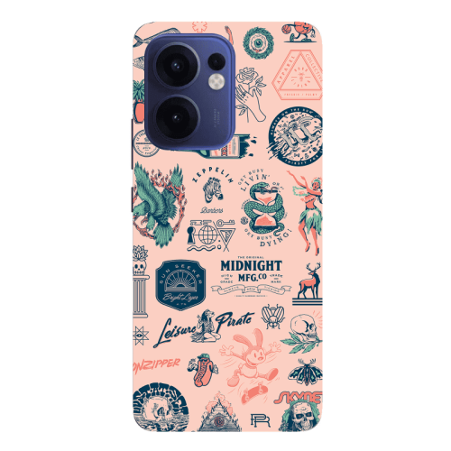 Oppo Reno13 FS Midnight Transparent Silicone TPU Θήκη