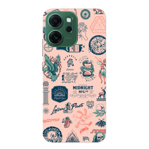 Oppo 14 F Midnight Transparent Silicone TPU Θήκη