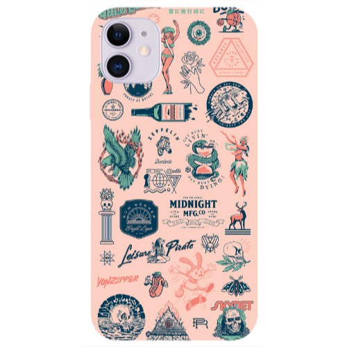 Apple iPhone 11  Midnight Transparent Silicone TPU Θήκη