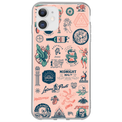 Apple iPhone 12 Midnight Transparent Silicone TPU Θήκη