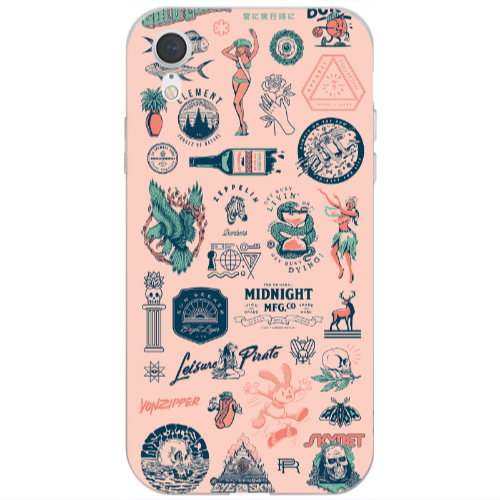 Apple iPhone Xr Midnight Transparent Silicone TPU Θήκη