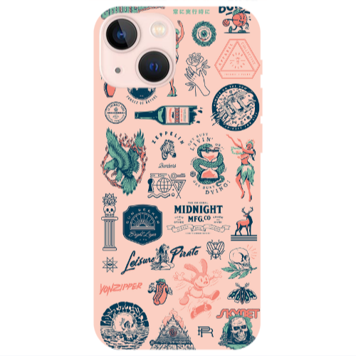 Apple iPhone 13 Mini Midnight Transparent Silicone TPU Θήκη