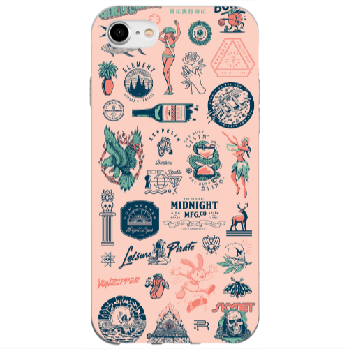 Apple iPhone SE 2020 Midnight Transparent Silicone TPU Θήκη