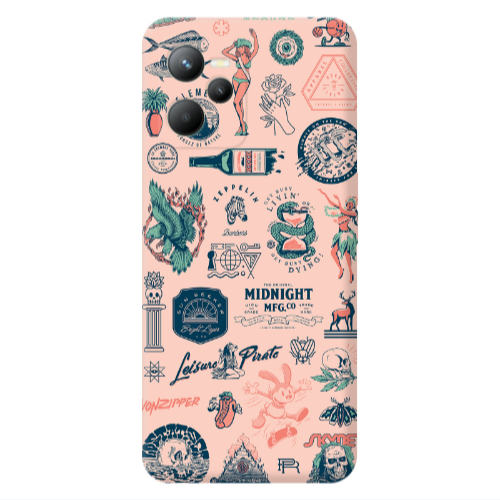 Realme C35 Midnight Transparent Silicone TPU Θήκη