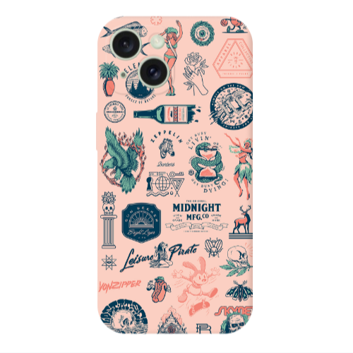 Apple iPhone 15 Plus Midnight Transparent Silicone TPU Θήκη