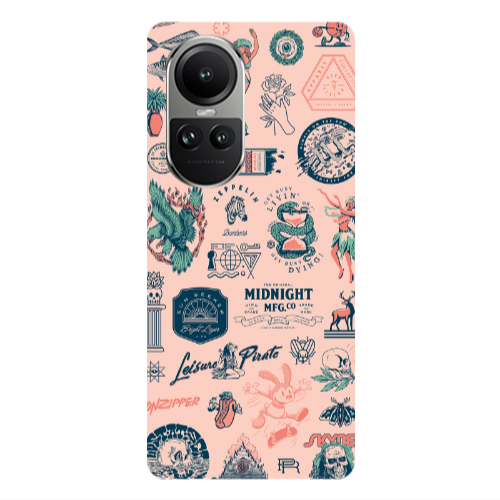 Oppo Reno10 5G Midnight Transparent Silicone TPU Θήκη