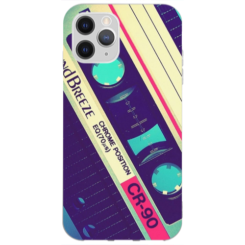 Apple iPhone 11 Pro Chrome position Transparent Silicone TPU Θήκη
