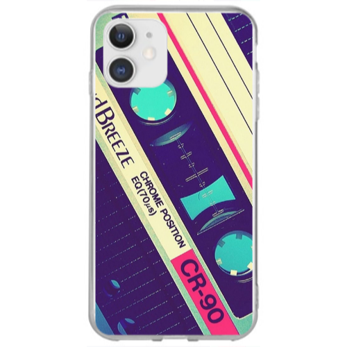 Apple iPhone 12 Chrome position Transparent Silicone TPU Θήκη