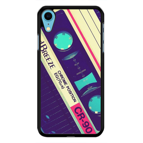 Apple iPhone Xr Chrome position Black Glossy Θήκη