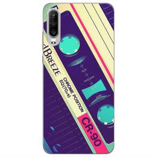 Huawei P30 Chrome position Transparent Silicone TPU Θήκη