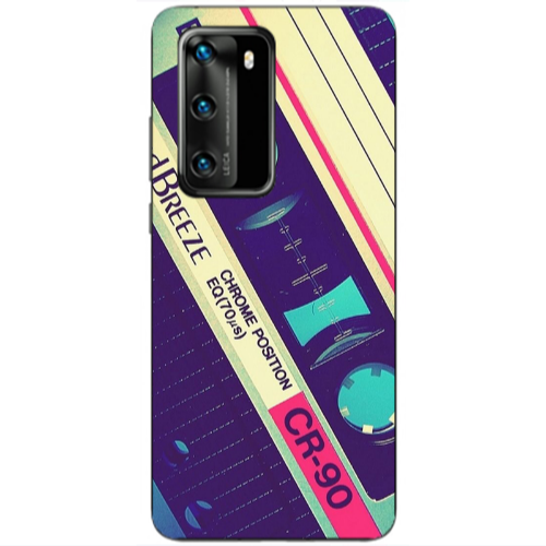 Huawei P40 Chrome position Transparent Silicone TPU Θήκη