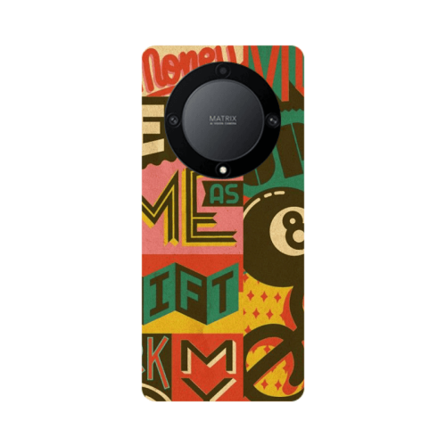 Honor Magic5 Lite 5G Chrome position Transparent Silicone TPU Θήκη