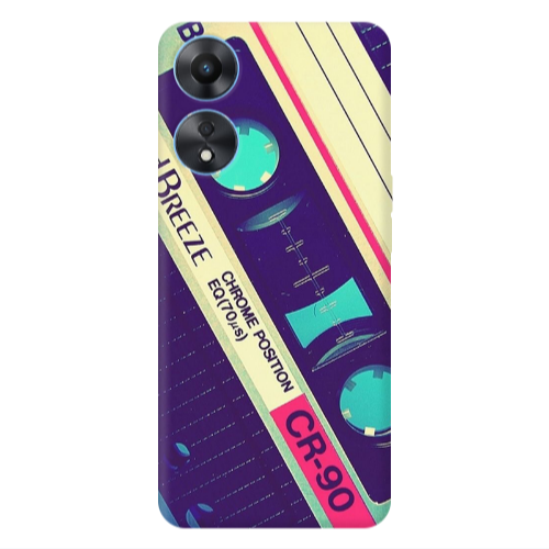 Oppo A 98 Chrome position Transparent Silicone TPU Θήκη