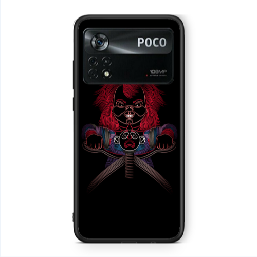 Xiaomi Poco X4 Pro The game Black Glossy Θήκη