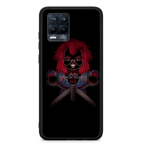 Realme 8  The game Black Glossy Θήκη