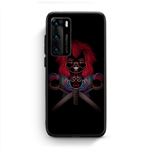 Huawei P40 The game Black Glossy Θήκη