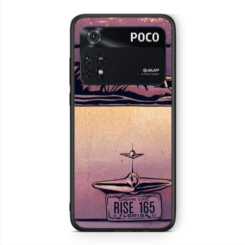 Xiaomi Poco M4 Pro 4G Sunshine state Black Glossy Θήκη