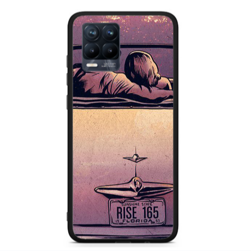 Realme 8  Sunshine state Black Glossy Θήκη