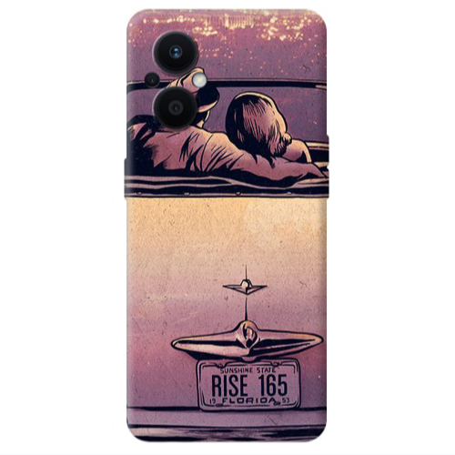 Oppo Reno 7 Lite Sunshine state Transparent Silicone TPU Θήκη