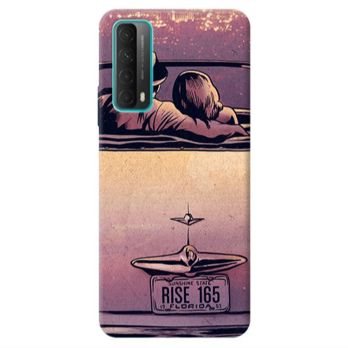Huawei P Smart 2021 Sunshine state Transparent Silicone TPU Θήκη
