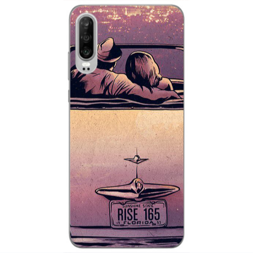 Huawei P30 Sunshine state Transparent Silicone TPU Θήκη